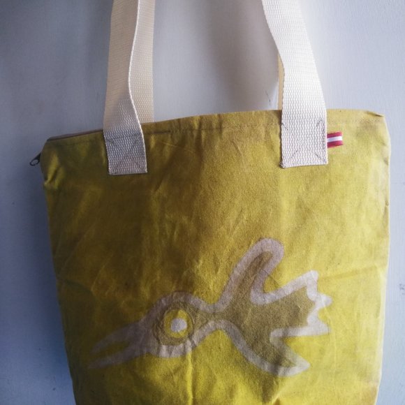 Ecological handbag in cotton sipan culture